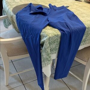 Bold Blue Trousers